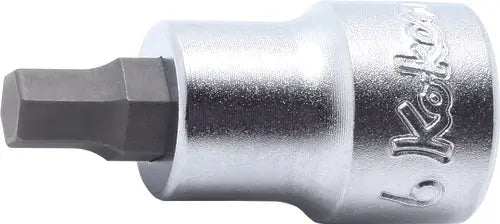 Ko-ken Tools 3/8 Sq. Dr. Bit Socket 14mm Hex Length 38mm Ko-ken Tools