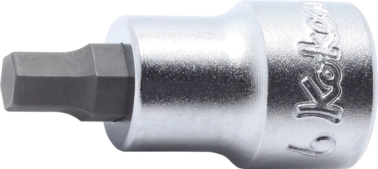 Ko-ken Tools 3/8 Sq. Dr. Bit Socket 6mm Hex Length 38mm Ko-ken Tools