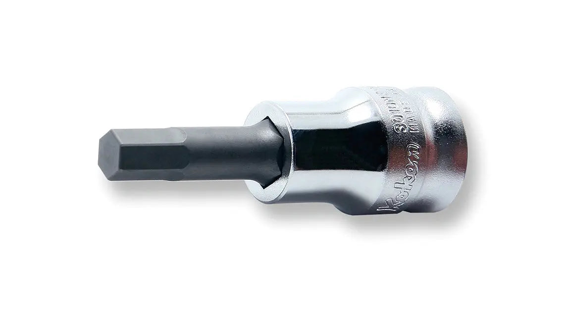 Ko-ken Tools 3/8 Sq. Dr. Bit Socket 3mm 6 point Length 50mm Z-series Ko-ken Tools