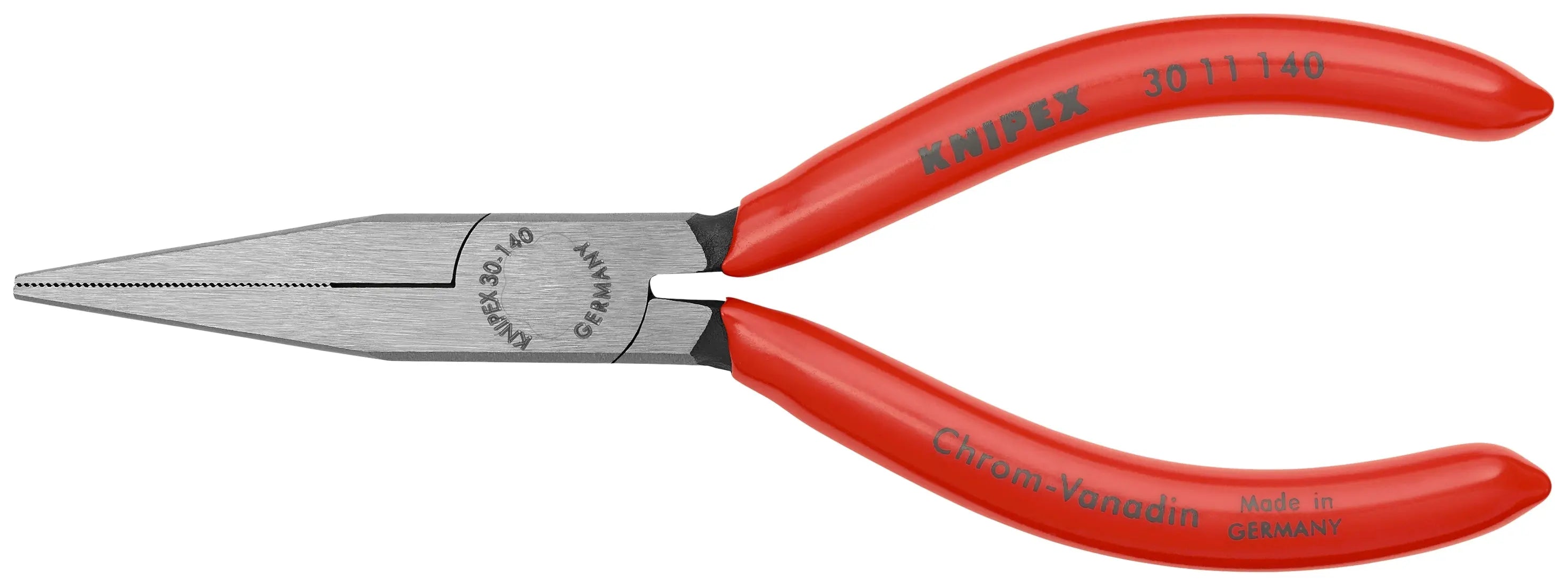 Knipex 30 11 140 KN | Long Nose Pliers, Flat Tips Knipex