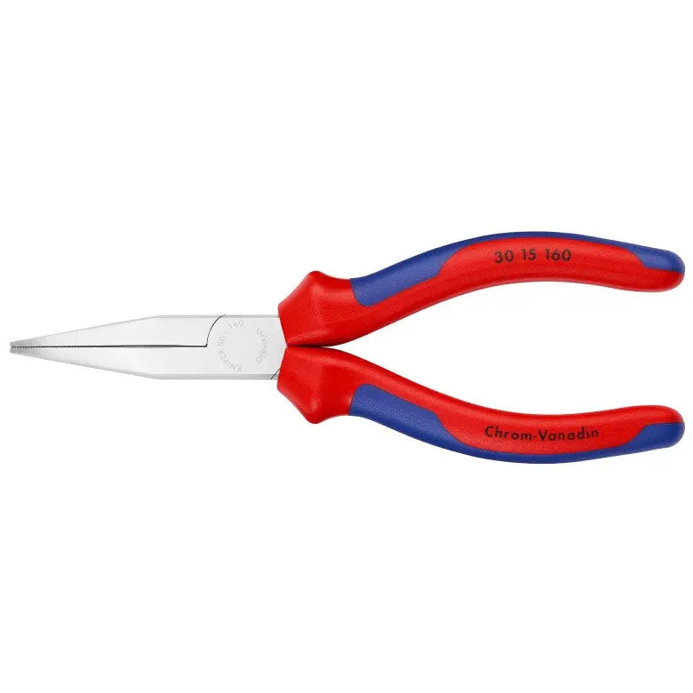 Knipex Flat Tips Long Nose Plier, 6-1/4 in - KN 30 15 160 Knipex