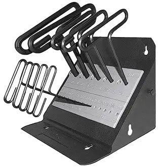 Eklind Set of 10 Standard Grip Hexagon T-Key with Stand - EK 30160 Hexagon T-Key Set Eklind