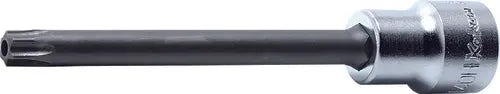 Ko-ken Tools 3/8 Sq. Dr. Round Shank Tamper-Resistant TORXÂ® T45H Bit Socket - Length 100mm Ko-ken Tools