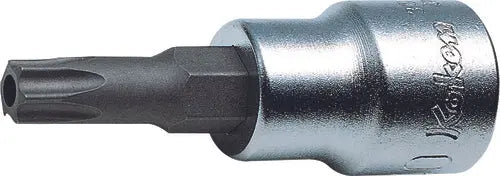 Ko-ken Tools 3/8 Sq. Dr. Tamper-Resistant TORXÂ® T55H Bit Socket - Length 50mm Ko-ken Tools
