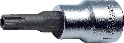 Ko-ken Tools 3/8 Sq. Dr. Tamper-Resistant TORXÂ® T45H Bit Socket - Length 160mm Ko-ken Tools