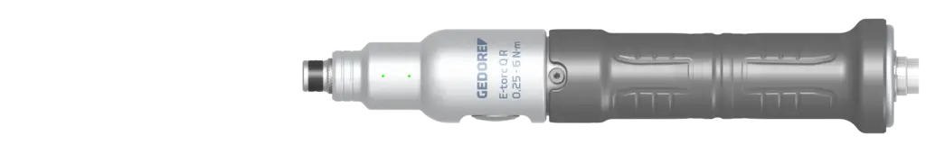 Gedore Electronic Torque Wrench E-Torc Q, R 6, 0.25-6 Nm, 1/4 in - GD 3034607 Gedore