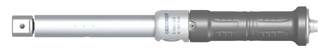 Gedore Electronic Torque Wrench E-Torc Q, R 60, 6-60 Nm, SE 9 x 12 - GD 3034763 Gedore