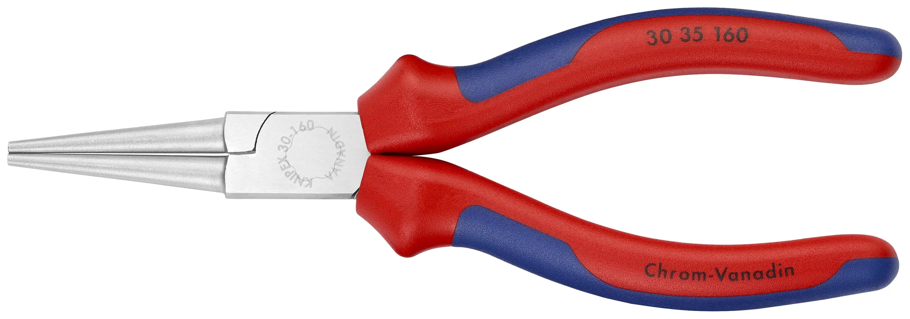Knipex 30 35 160 KN | Long Nose Pliers, Round Tips, Multi-Component Knipex