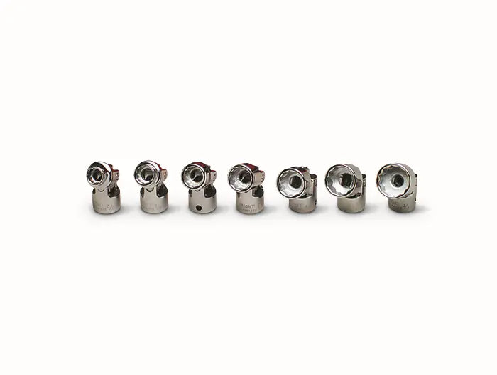 Wright Tool 7 Piece 3/8 in Drive 12-Point Standard Flex Socket Set, 3/8 - 3/4 in - WT 308 Socket Set Wright Tool