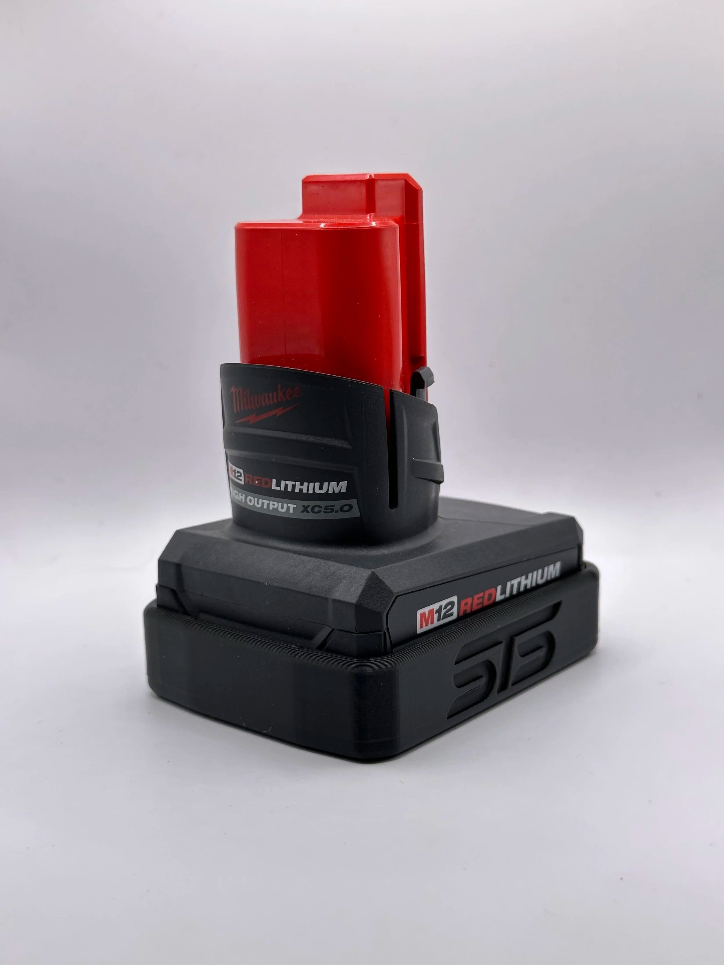 STS Auto Design Milwaukee M12 High Output 5.0 Magnetic Battery Cover - MW12HOBK