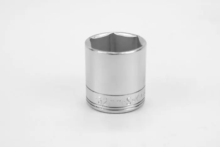 SK Tools - 32 mm 1/2" Drive 6 Point Metric Standard Chrome Socket - 48232 SK Tools