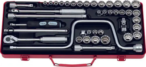Ko-ken Tools 3/8 Sq. Dr. Socket set 12 point 42 pieces Ko-ken Tools