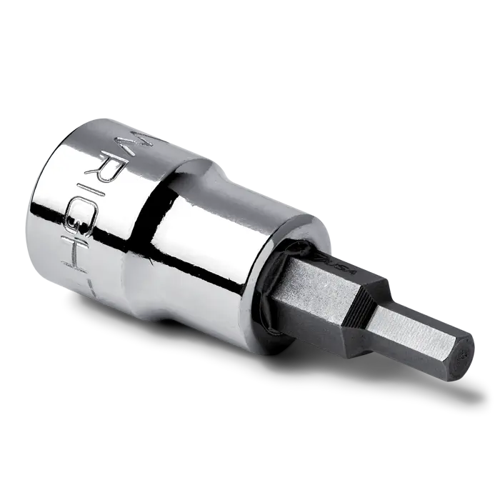 Wright Tool 1/4 in Drive Standard Hex Bit and Socket, 9/64 in - WT 2207 Socket and Bit Wright Tool