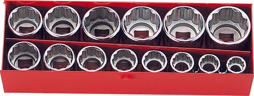 Ko-ken Tools 3/8 Sq. Dr. 14 Piece 12-Point Metric Socket set 9-22mm Ko-ken Tools