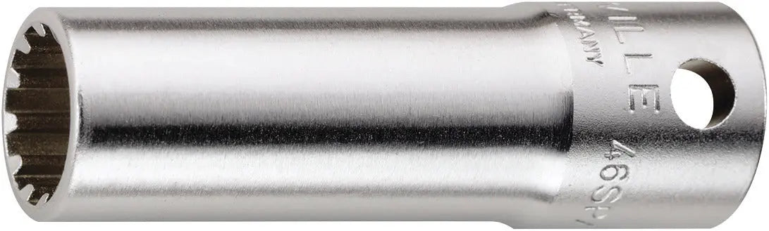 Stahlwille 3/8 in Spline Drive Socket, SP12 - ST 02021012 Stahlwille