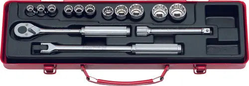 Ko-ken Tools 3/8 Sq. Dr. 14 Piece 12-Point Metric Socket Set 8-22mm Ko-ken Tools