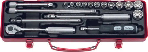 Ko-ken Tools 3/8 Sq. Dr. 18 Piece 12-Point Metric Socket set 6-22mm Ko-ken Tools