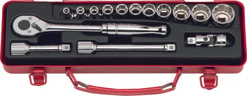 Ko-ken Tools 3/8 Sq. Dr. Socket set 6, 12 point 15 pieces Ko-ken Tools