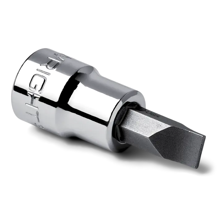 Wright Tool 3/8 in Drive Standard Slotted Screwdriver Bit and Socket, 5/16 in - WT 3261 Socket and Bit Wright Tool