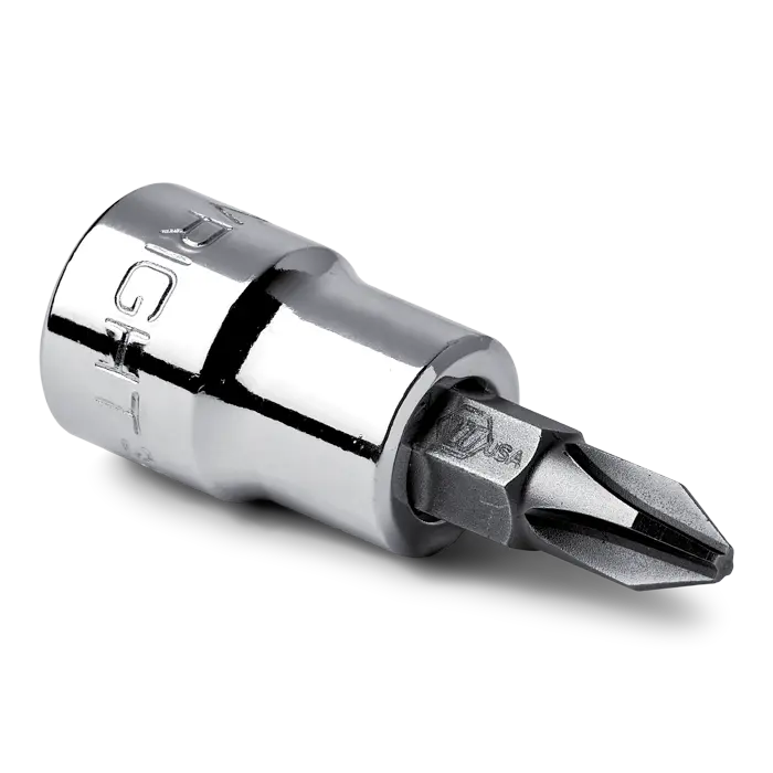 Wright Tool 3/8 in Drive Standard Phillips Screwdriver Bit Socket, No.3 - WT 3267 Socket Wright Tool