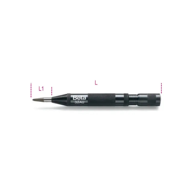 Beta Tools (Article# 32AU) 3mm Automatic Center Punch - BT 320160 Beta Tools