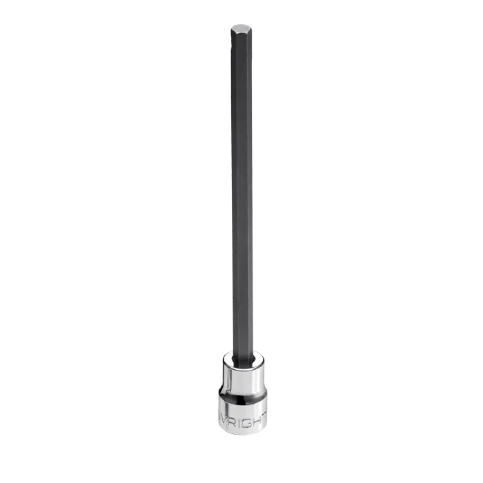 Wright Tool 3/8 in Drive SAE Hexagon Bit Socket with Long Length Hexagon Bit, 5/16 in - WT 32L10 Socket Wright Tool