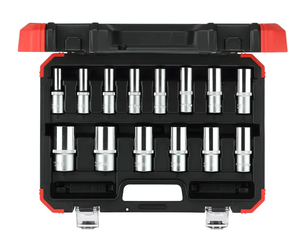 Gedore Set of 14 1/2 in Hexagon Socket Wrench, 10 - 32mm - GD 3300008 Gedore