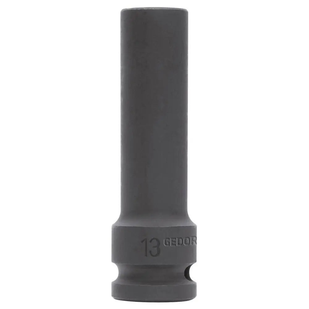 Gedore Red 1/2 in Drive Hexagon Deep Impact Socket, 13mm - GD 3300543