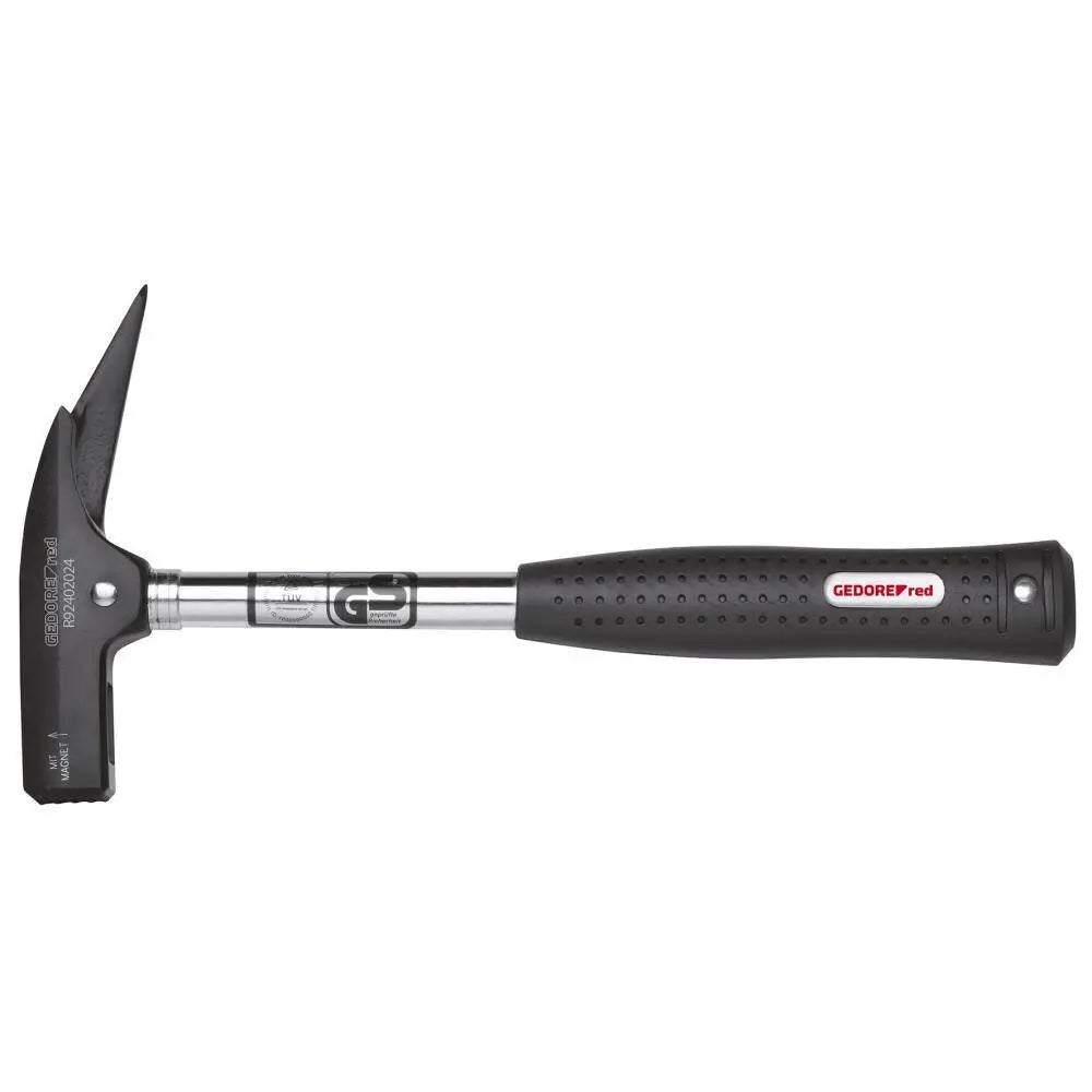 Gedore Red Carpenter Hammer with Steel Tube Handle, 600g, 330mm Long - GD 3300784