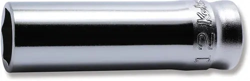 Ko-ken Tools 3/8 Sq. Dr. Z-series 6 point Metric Chrome Socket in 12mm Ko-ken Tools
