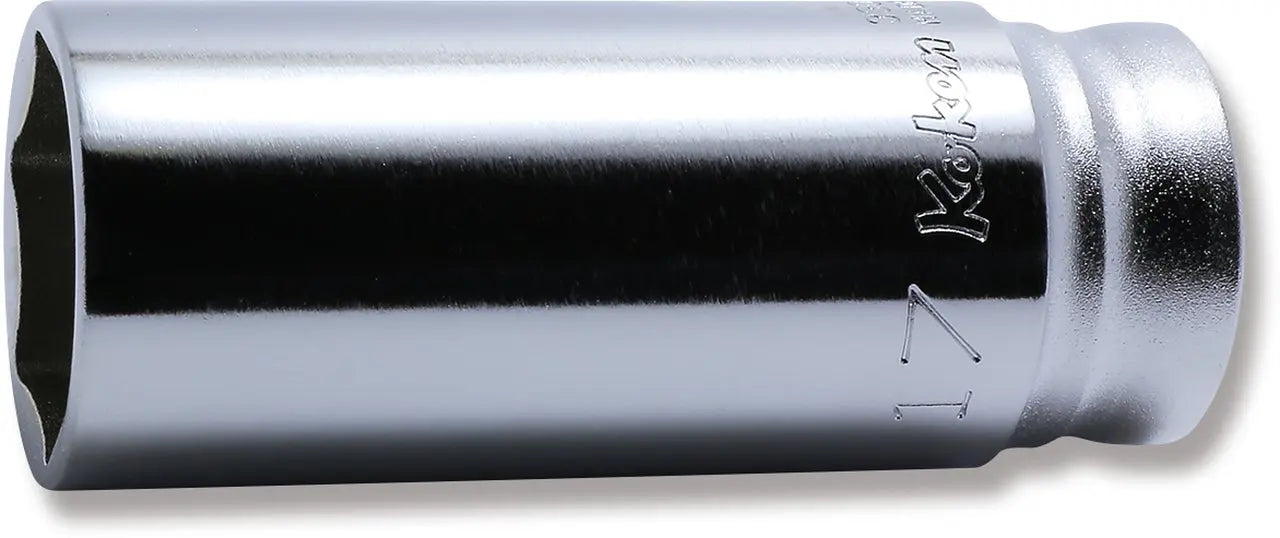 Ko-ken Tools 3/8 Sq. Dr. Z-series 6 point Metric Chrome Socket in 19mm Ko-ken Tools