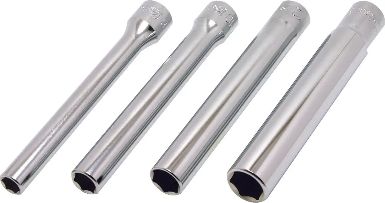 Ko-ken Tools 3/8 Sq. Dr. Socket set 8mm-14mm 6 point Length 120mm 4 pieces Ko-ken Tools