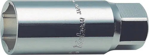 Ko-ken Tools 3/8 Sq. Dr. Spark Plug Socket 18mm 6 point Length 70mm Rubber Ko-ken Tools