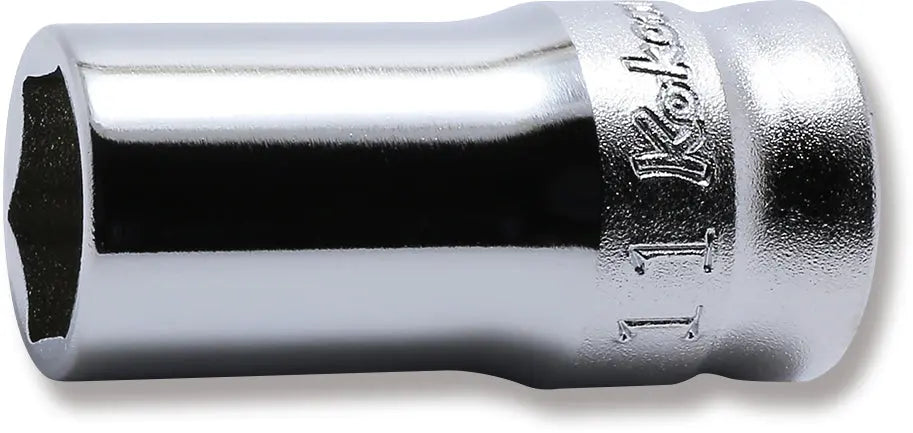 Ko-ken Tools 3/8 Sq. Dr. Z-series Metric Semi-Deep 6 point Chrome Socket - 11mm Ko-ken Tools