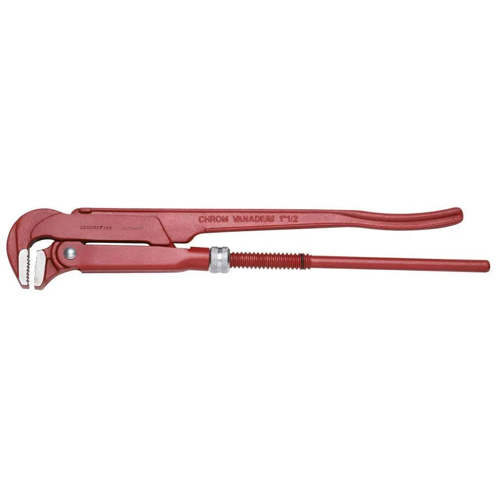 Gedore Red SV-Model Pipe Wrench, 1-1/2 in, 420mm Long - GD 3301158