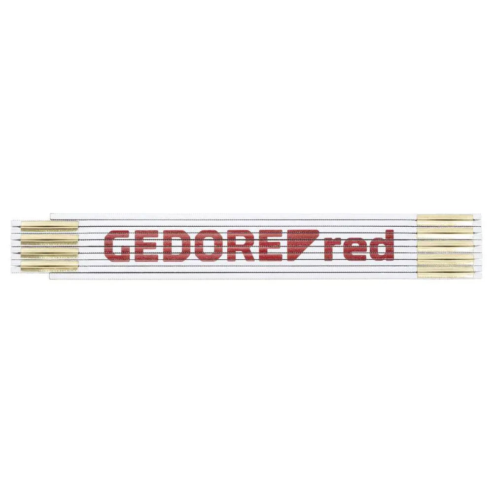 Gedore Red Folding Ruler, 200mm Long - GD 3301426