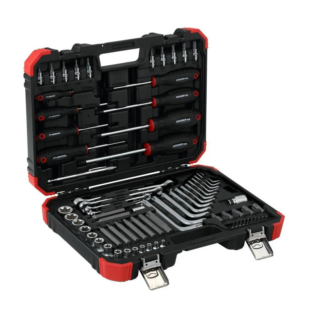 Gedore Red Set of 75 TX Assembly Tool with Case - GD 3301575