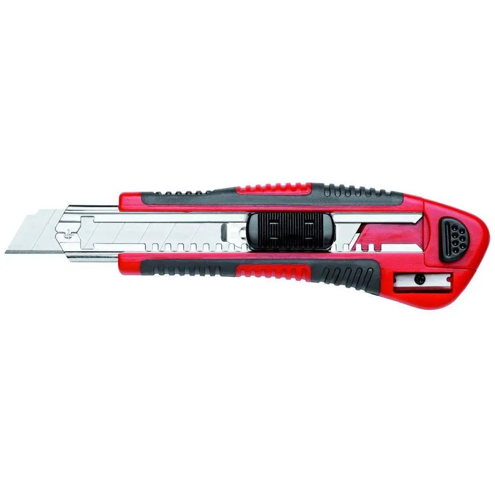 Gedore Red Utility Knife with 5 Blades and Sharpener - GD 3301603