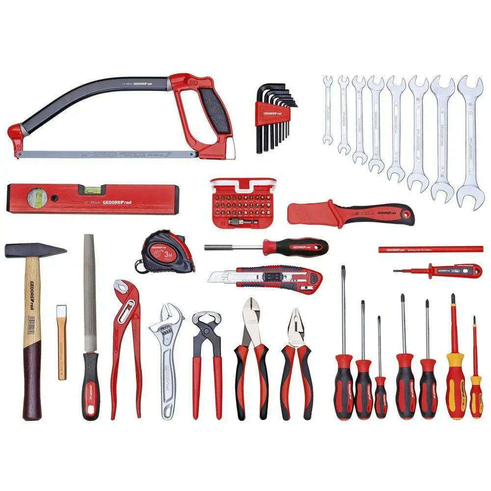 Gedore Red Set of 72 Basic Universal Tools - GD 3301627