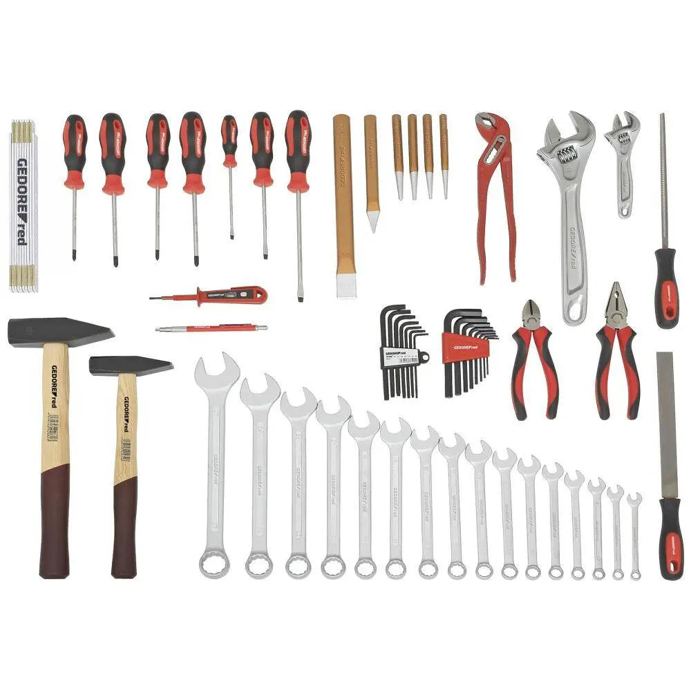 Gedore Red Set of 59 All-Round Universal Tools - GD 3301632