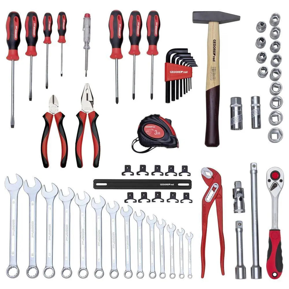 Gedore Red Set of 57 Mechanic Tools - GD 3301637