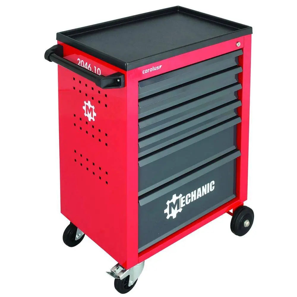Gedore Red Mechanic Tool Trolley with 6-Drawers, 910 x 628 x 418 cm - GD 3301663