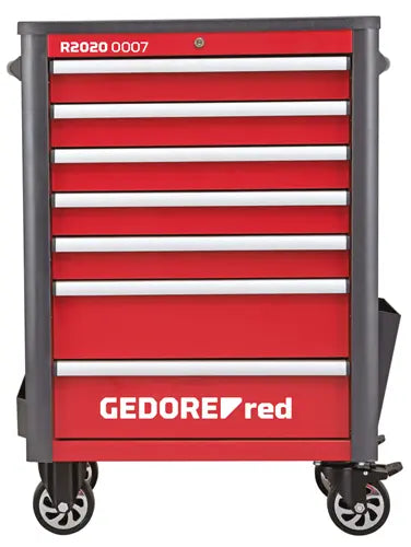 GEDORE red R20200007 workshop trolley WINGMAN 7 drawers 1034x724x470 mm, 3301690 Gedore Red