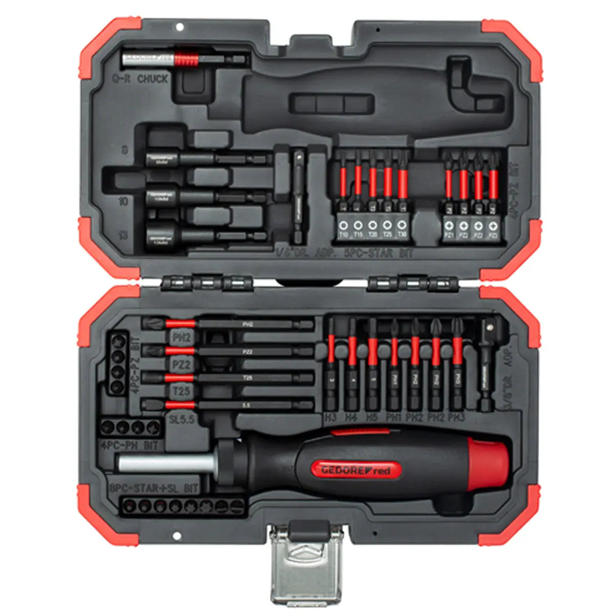Gedore Red Set of 43 Torsion Bits - GD 3304902