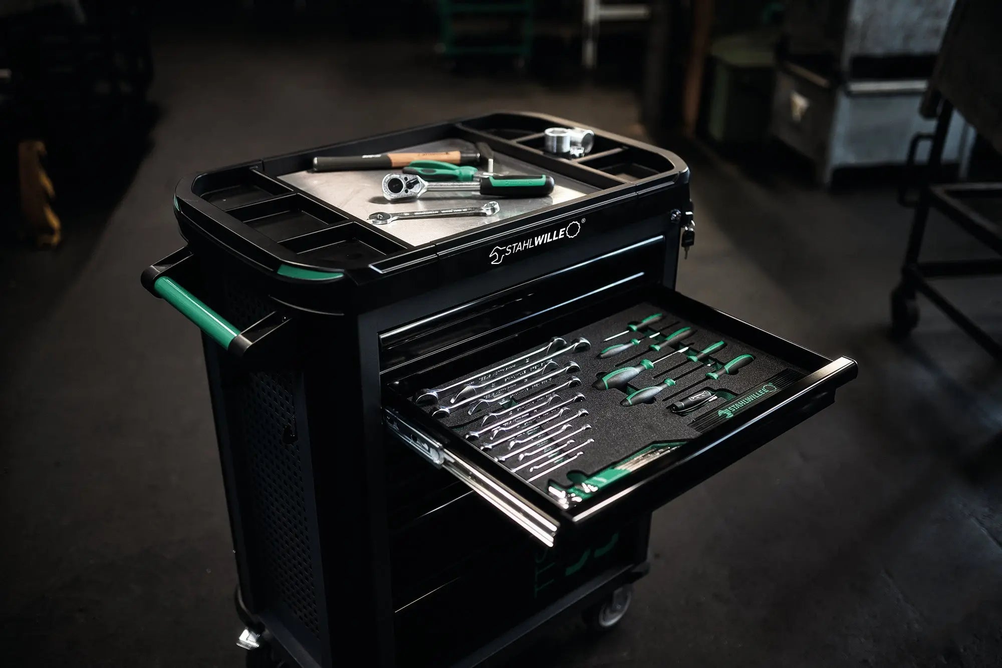 Stahlwille 6-Drawer Tool Trolley - ST 81200154 Stahlwille
