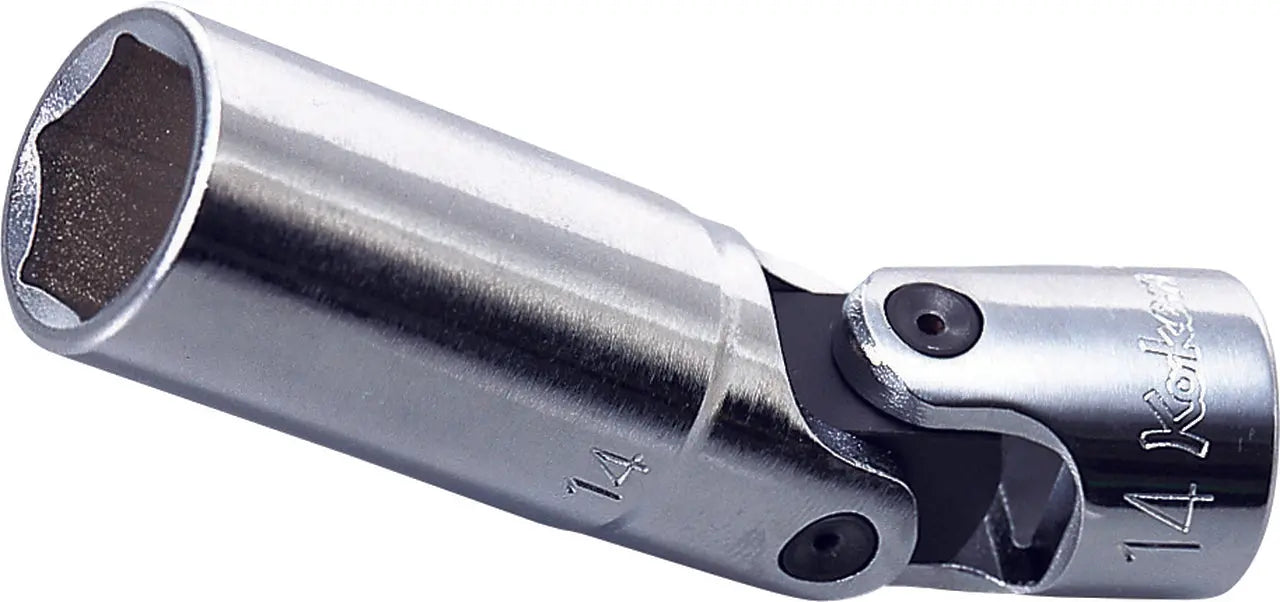 Ko-ken Tools 3/8 Sq. Dr. Universal Socket 10mm Length 75mm Ko-ken Tools