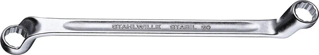 Stahlwille Double Ended Ring Wrench, 180mm, 1/4 x 5/16 in, 7mm - ST 41441620 Stahlwille