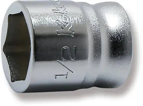 Ko-ken Tools 3/8 in Square Drive 6-Point SAE Z-Series Socket, 1/2 in - 3400AZ-1/2