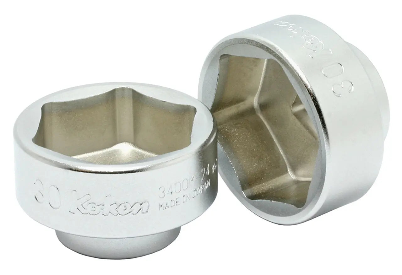 Ko-ken Tools 3/8 Sq. Dr. Socket 32mm 6 point Length 24mm Ko-ken Tools