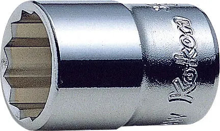 Ko-ken Tools 3/8 Sq. Dr. Socket Whitworth 9/16 12 point Length 35mm Ko-ken Tools